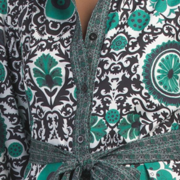 NANCY YANG Button Down Shirt Dress - Picture 3 of 3